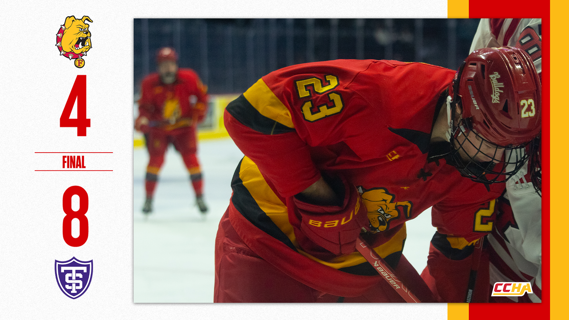 Best, Itagaki, Jean-Louis Extend Point Streaks to Four Games as Bulldog Hockey Falls to St. Thomas