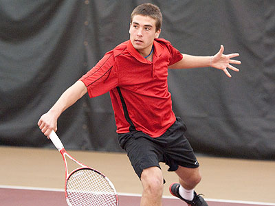 Freshman Arin Enge helped the Bulldogs to an impressive win over Grand Valley State (Photo by Ed Hyde)