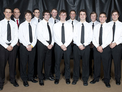 Men's Tennis Rolls Past League Newcomers