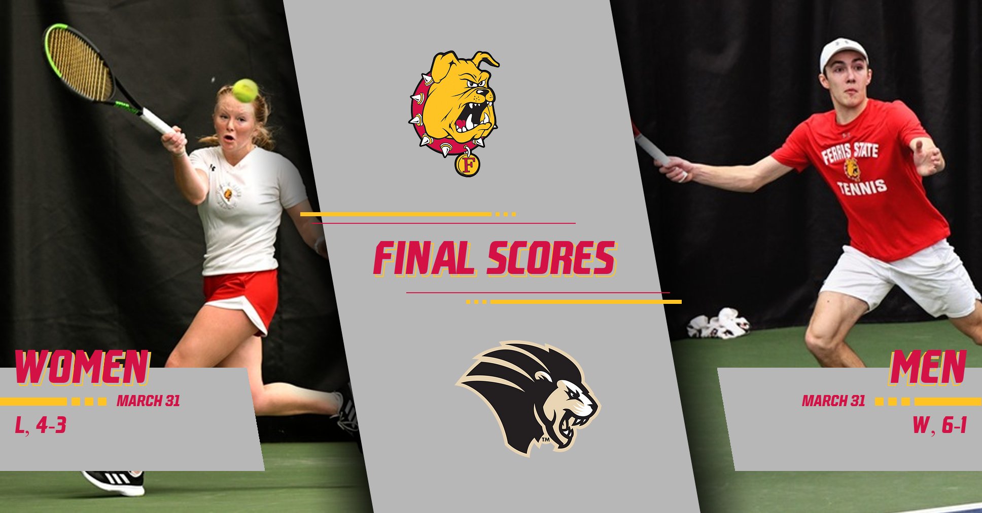 Bulldog Tennis Earns League Home Split Against Purdue Northwest
