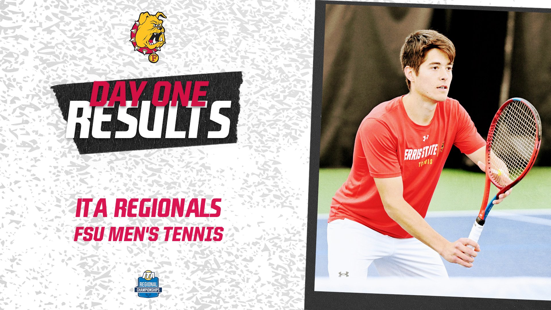 Ferris State Men's Tennis Off To Big Start After Day One At ITA Regional Championships