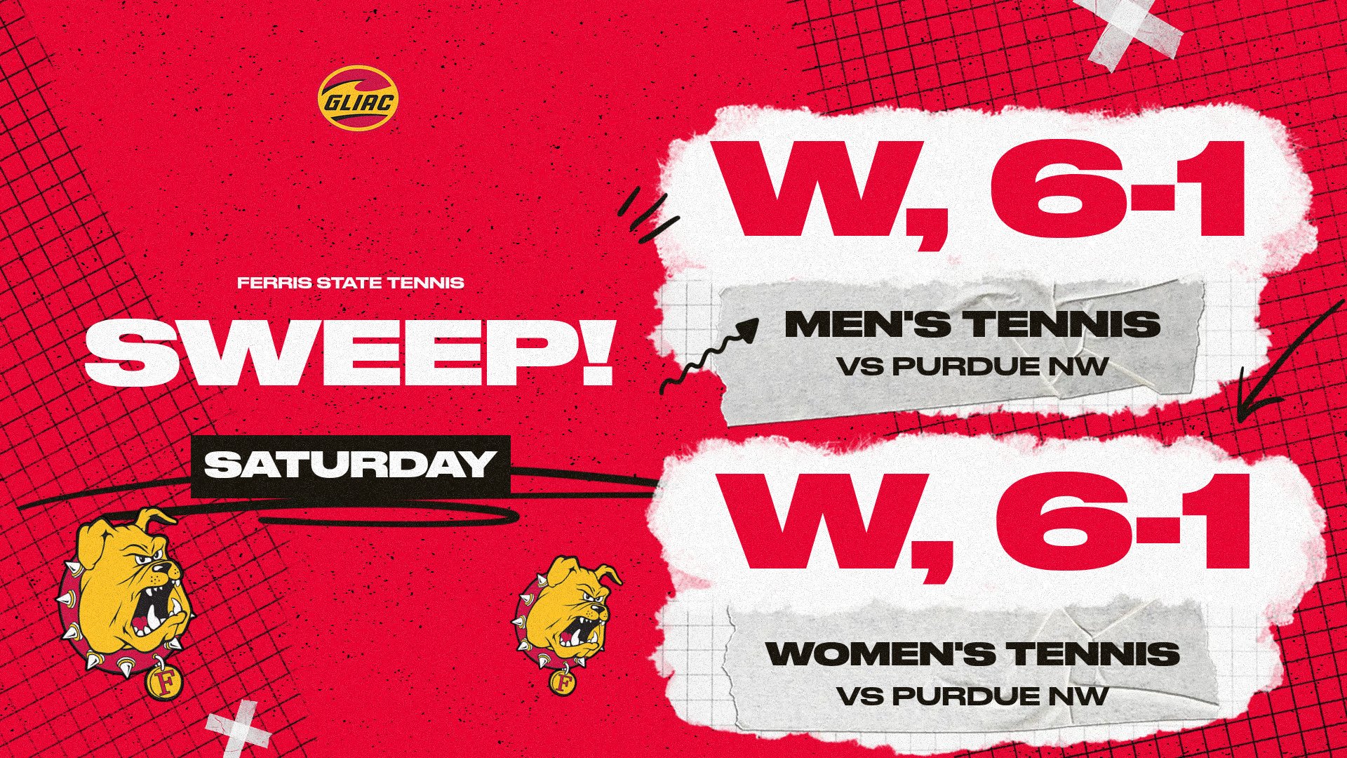 Ferris State Tennis Squads Come Away With Two Big Wins On Memorable Day