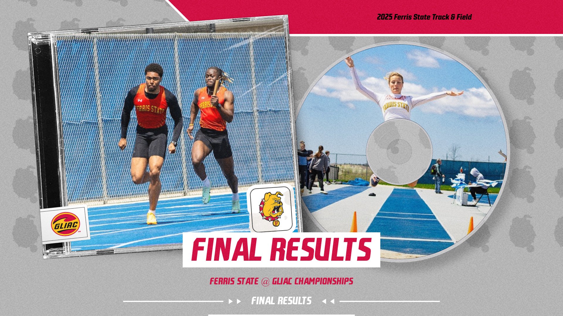 Bulldog Track Squads Notch Best Combined Effort At GLIAC Championships In Nearly Two Decades