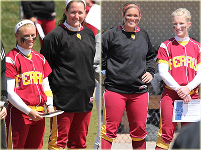Four Softball Players Named All-GLIAC