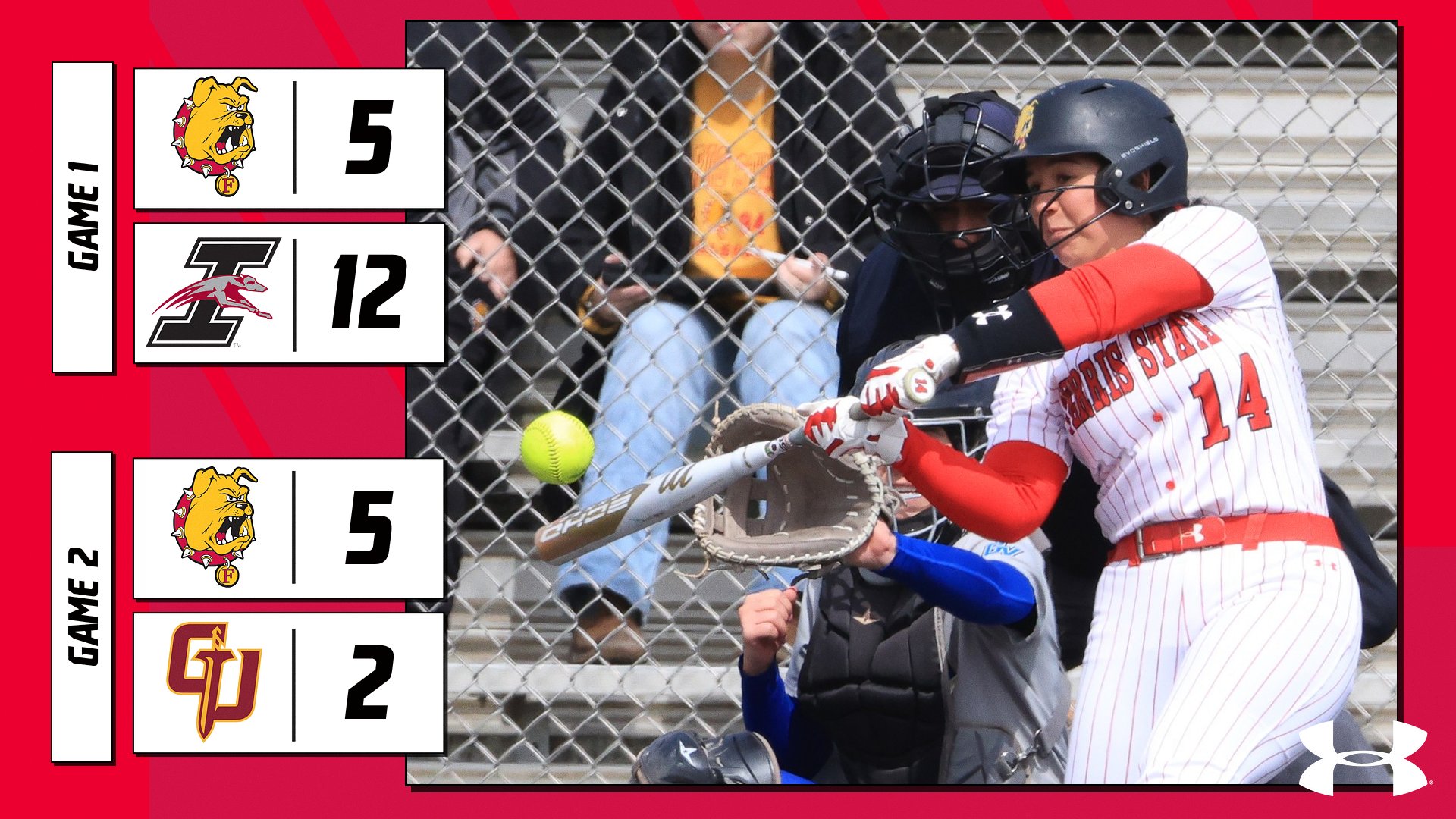 Ferris State Garners Day One Split At Space Coast Spring Games In Florida