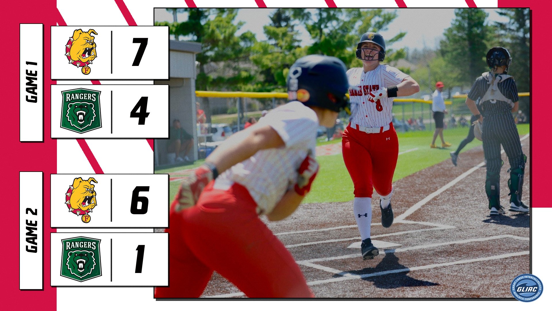 Ferris State Softball Earns Senior Day Sweep Over Parkside