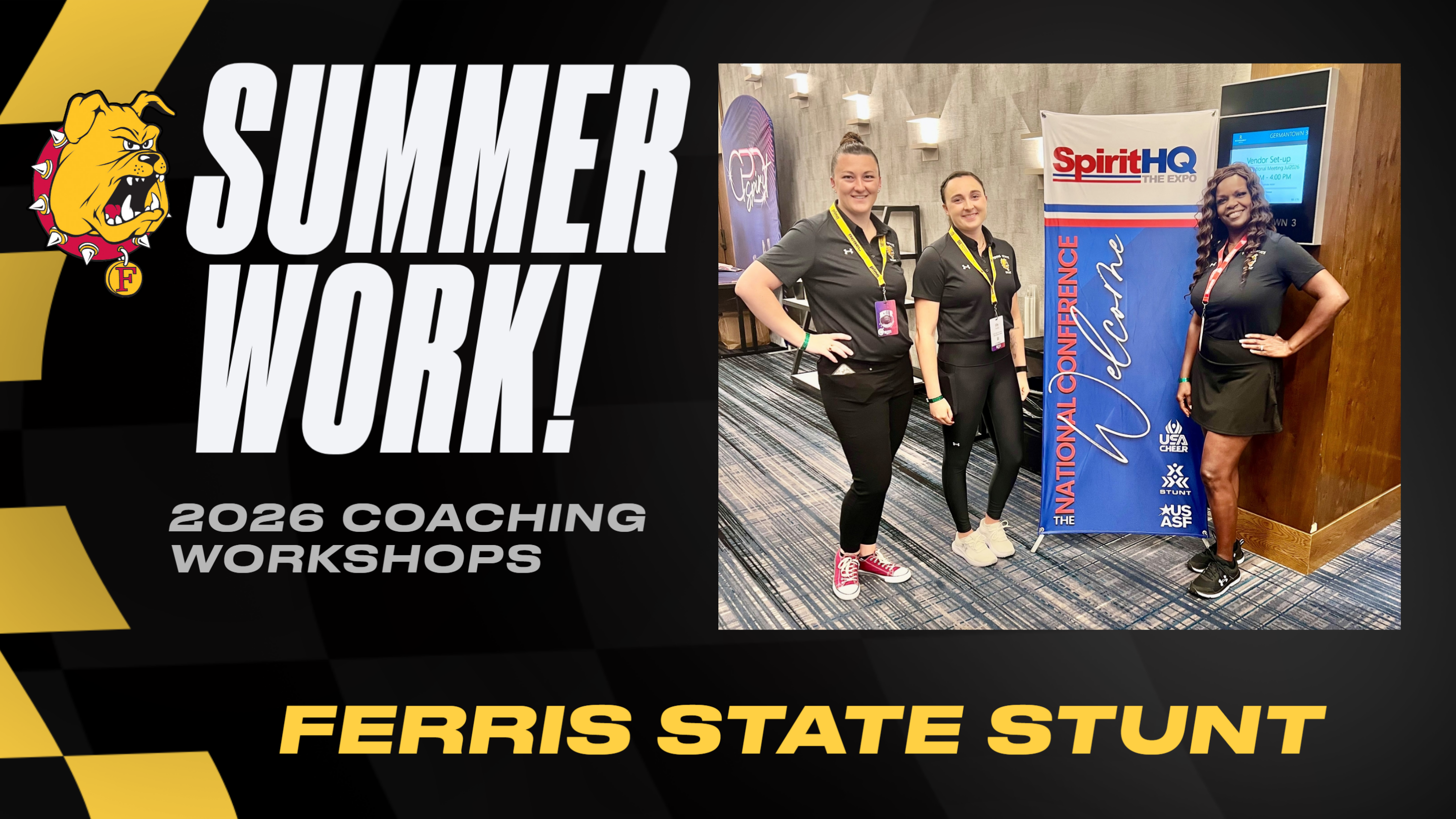 From Dallas to Nashville: Ferris State STUNT Coaches Preparing for Historic 2027 Season