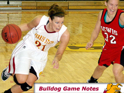 Kelsey DeNoyelles and the Bulldogs host GVSU Monday night (Pioneer Photo)