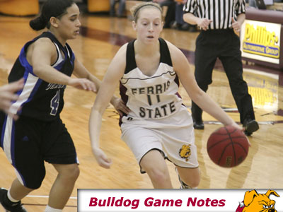 Junior guard Becci Houdek and the Bulldogs play their first home game on Tuesday evening