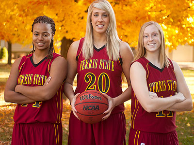 The Bulldogs have three seniors in Tiara Adams, Andrea Clancy and Becci Houdek (FSU Photo Services)
