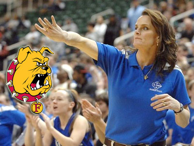Colleen Lamoreaux-Tate was tabbed as FSU's new head coach (Photo Courtesy MLive.com & Grand Rapids Press)