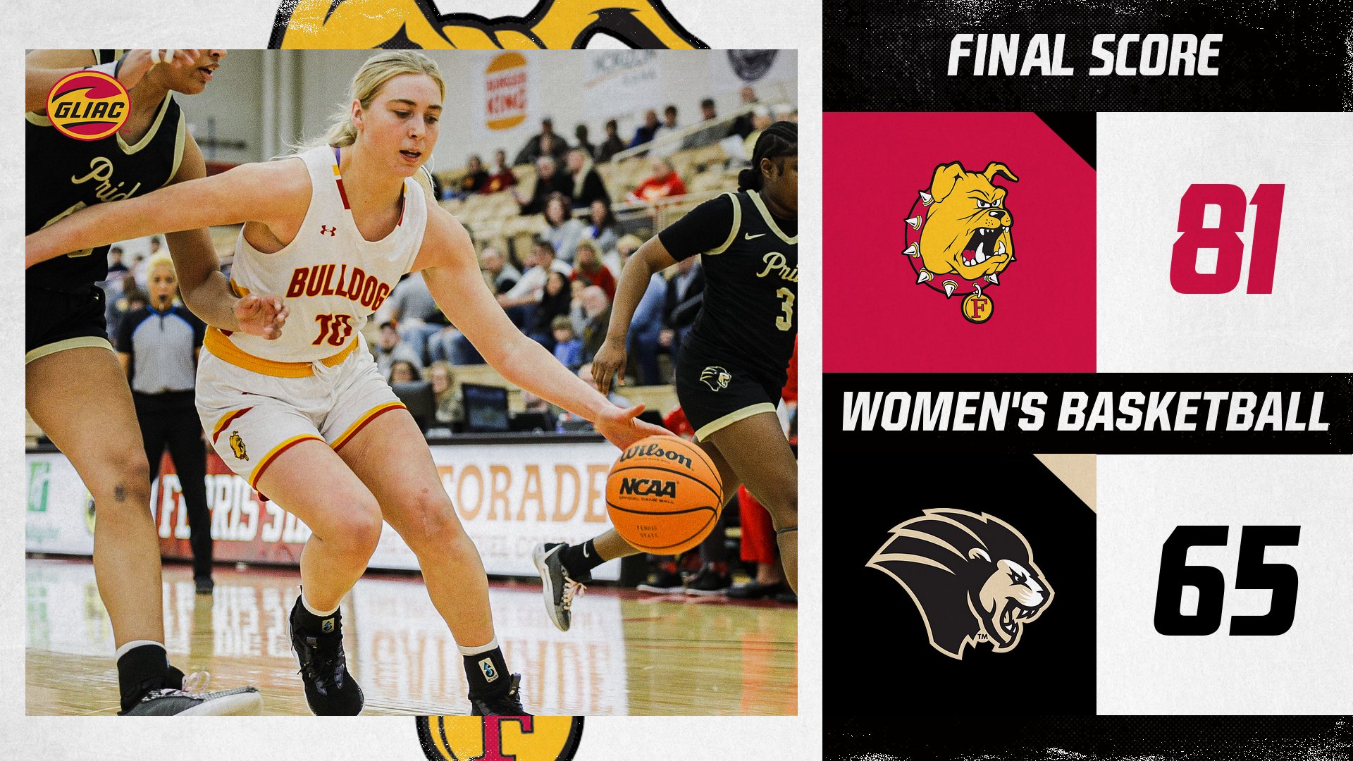 Ferris State Wins Senior Day Game; Will Host SVSU In GLIAC Quarterfinals!