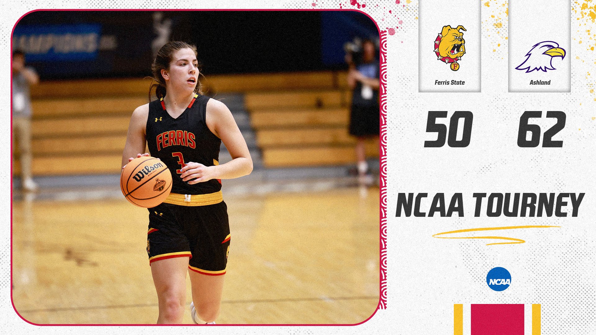 Ferris State Takes Ashland To The Wire In NCAA Tourney Setback