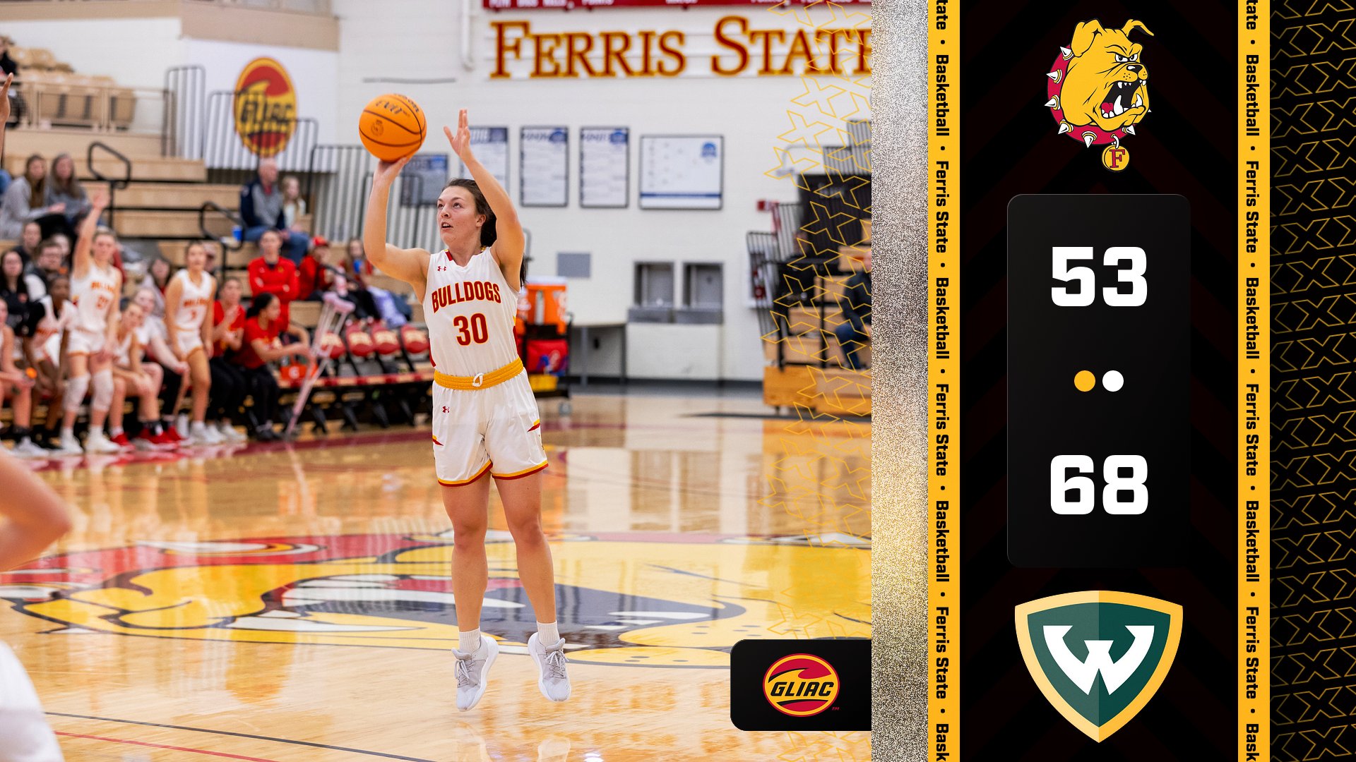 Ferris State Drops GLIAC Road Contest To Wayne State In Detroit