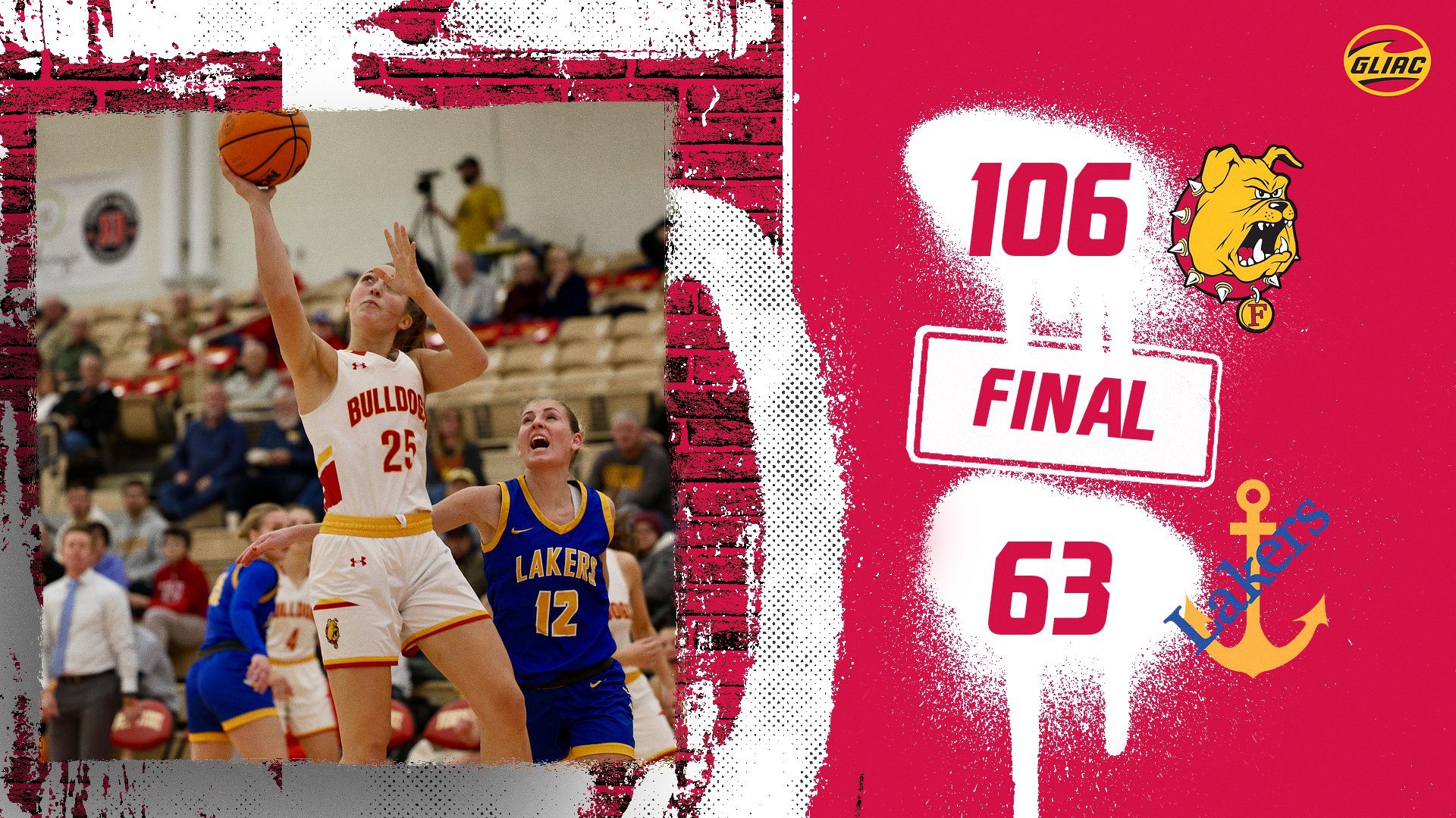 #23 Ferris State Rolls Past Lake Superior State In GLIAC Opener