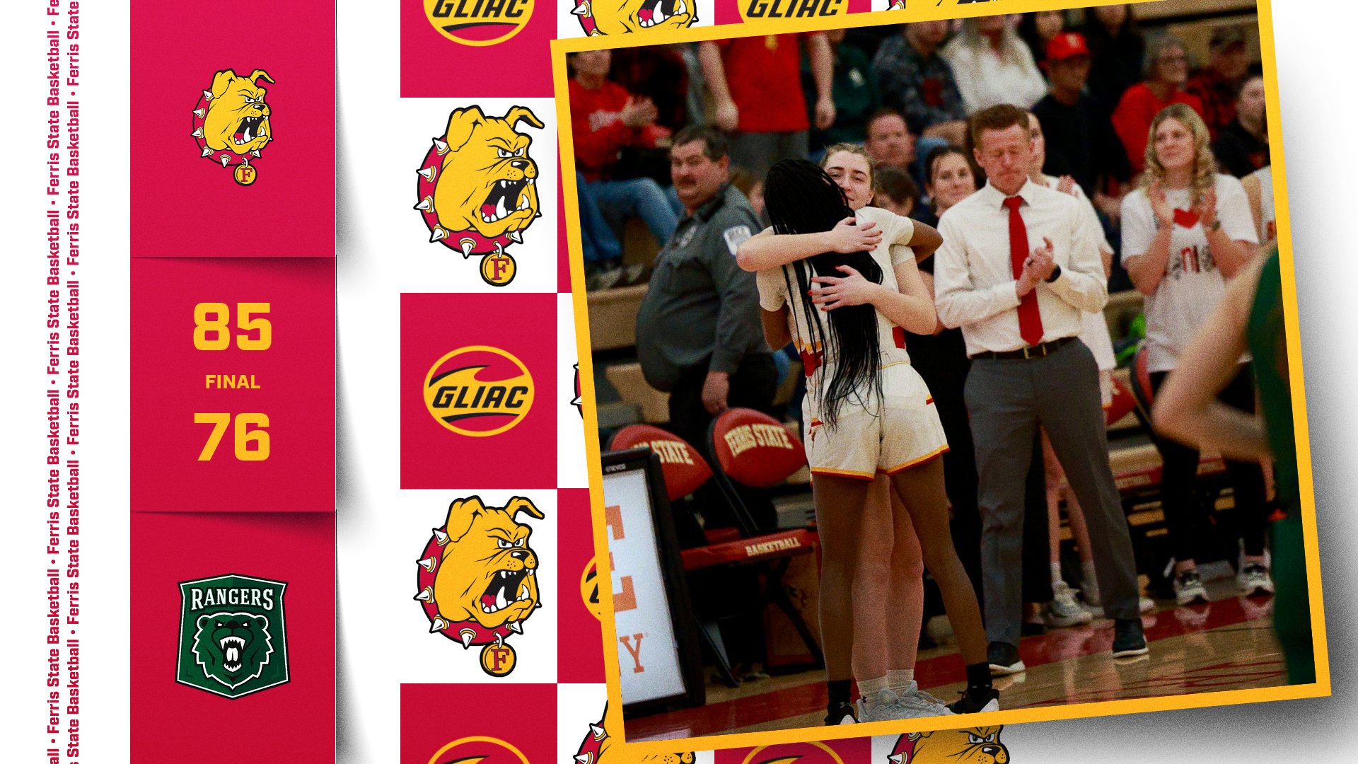 Ferris State Claims Big Senior Day Victory Over Parkside To Hold Onto Second Place In GLIAC Standings
