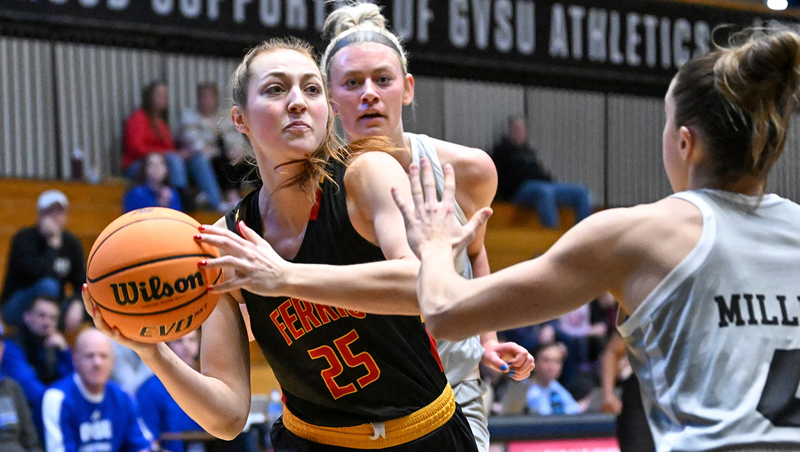FEATURE: Ferris State Junior Mia Riley Elevates Her Game To Help Lift Bulldogs Back To NCAA Tourney