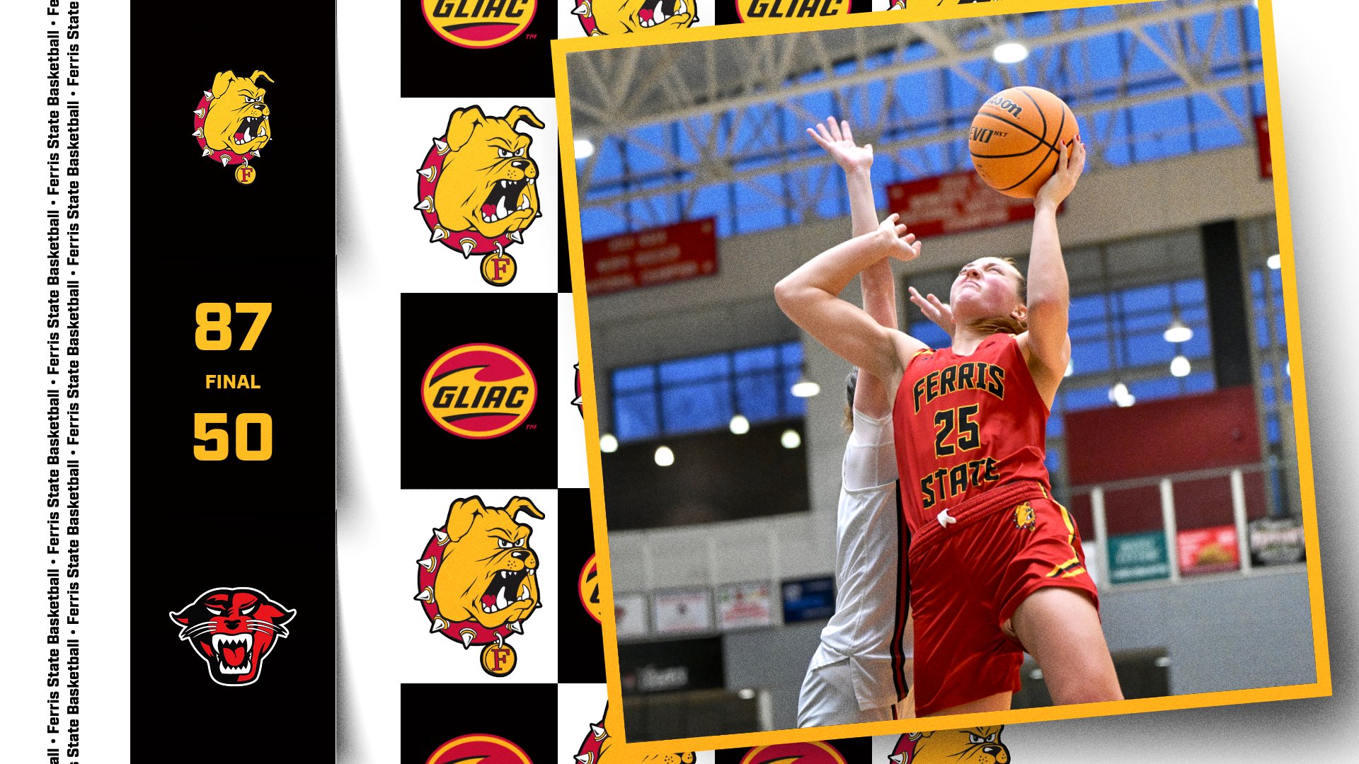 Ferris State Cruises To Dominating Road Win Over Davenport