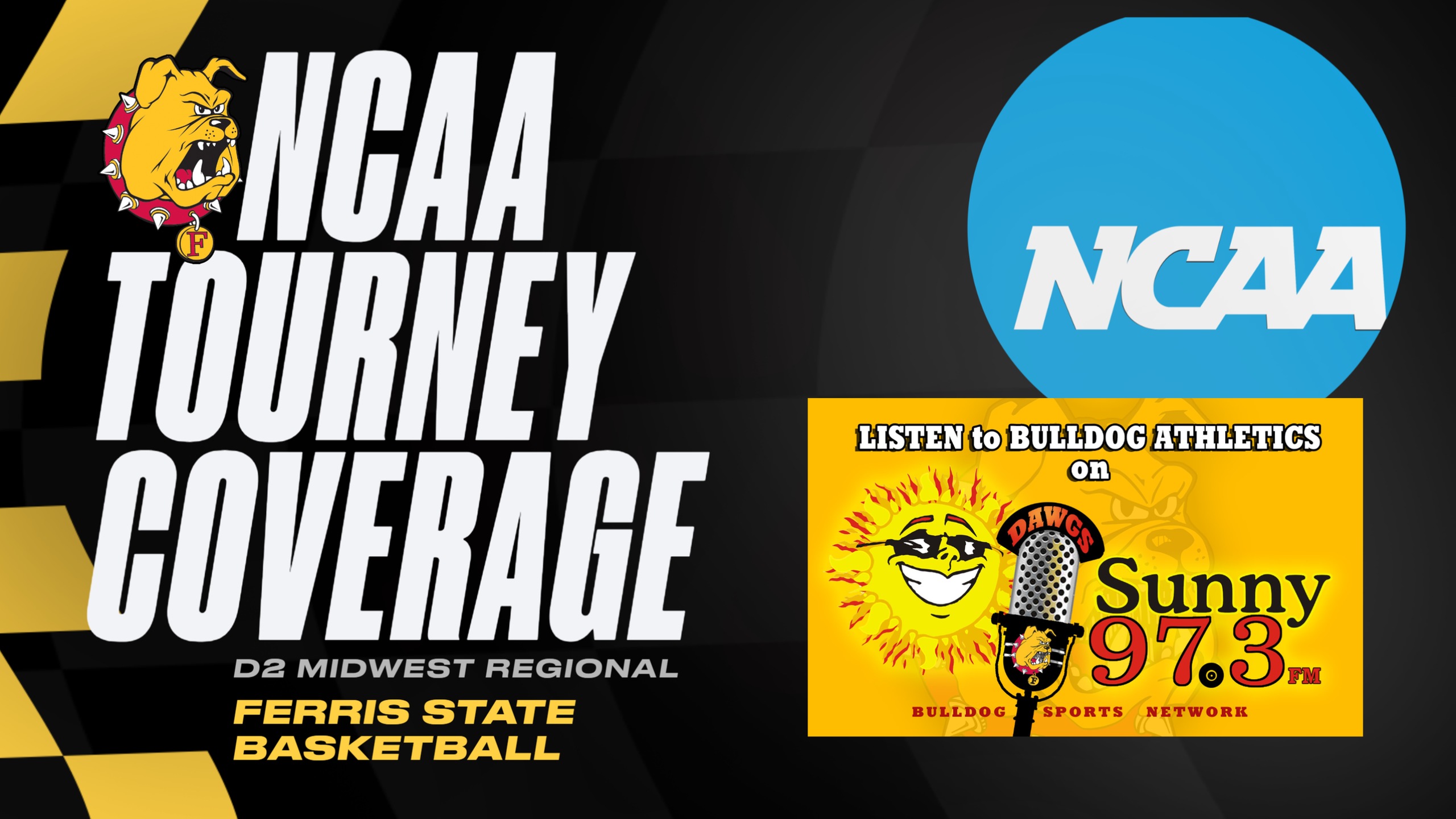 Media Coverage Plans Announced For Ferris State NCAA Tourney Appearance; Follow The 'Dawgs