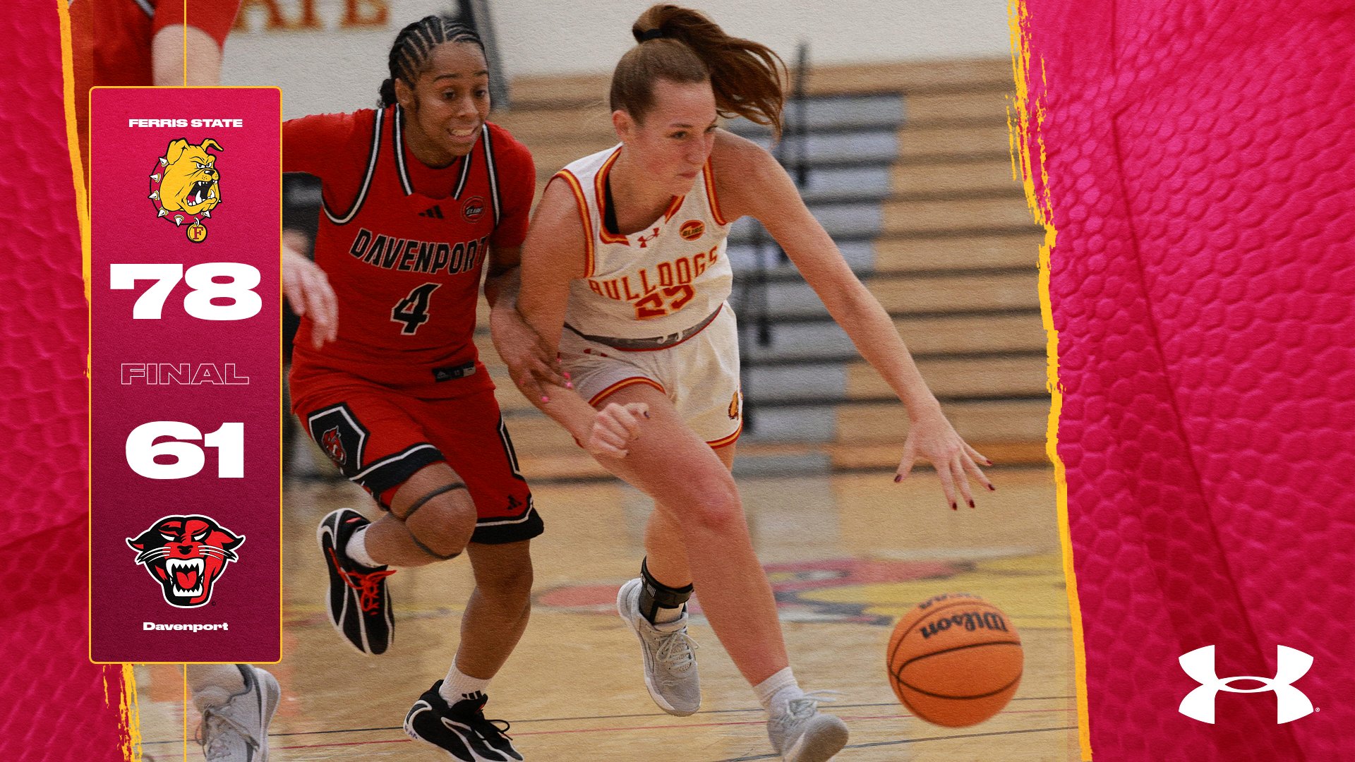#22 Ferris State Uses Big Fourth Quarter To Pull Away From Davenport In Conference Win