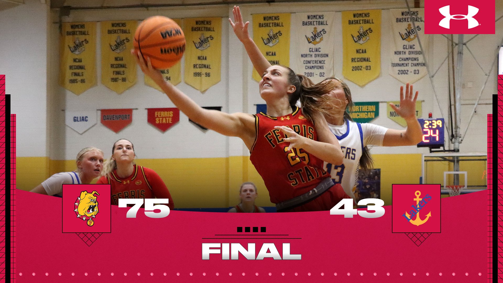 Strong Defensive Performance Lifts #17 Bulldogs To Decisive Road Win In Upper Peninsula