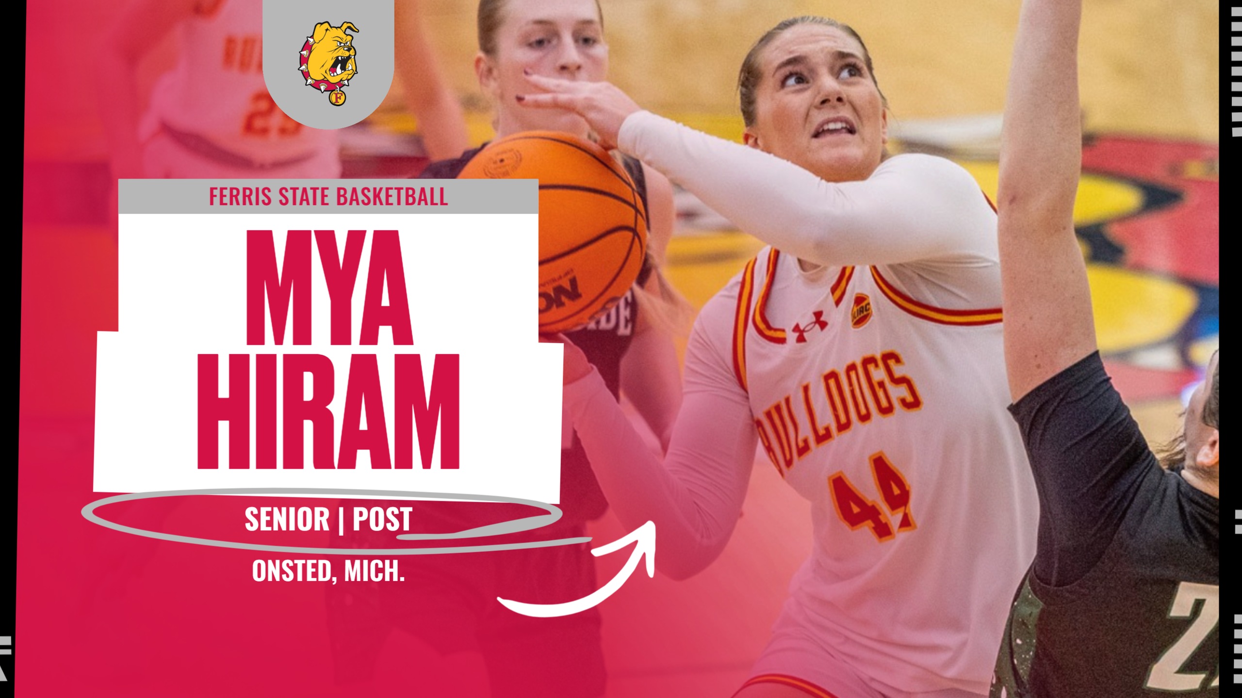 FEATURE: Senior Mya Hiram Thrives in Team-First Role as Ferris State Eyes NCAA Tournament Run