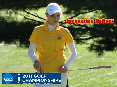DeBoer Concludes NCAA Women's Golf Championships Tied For 38th Place