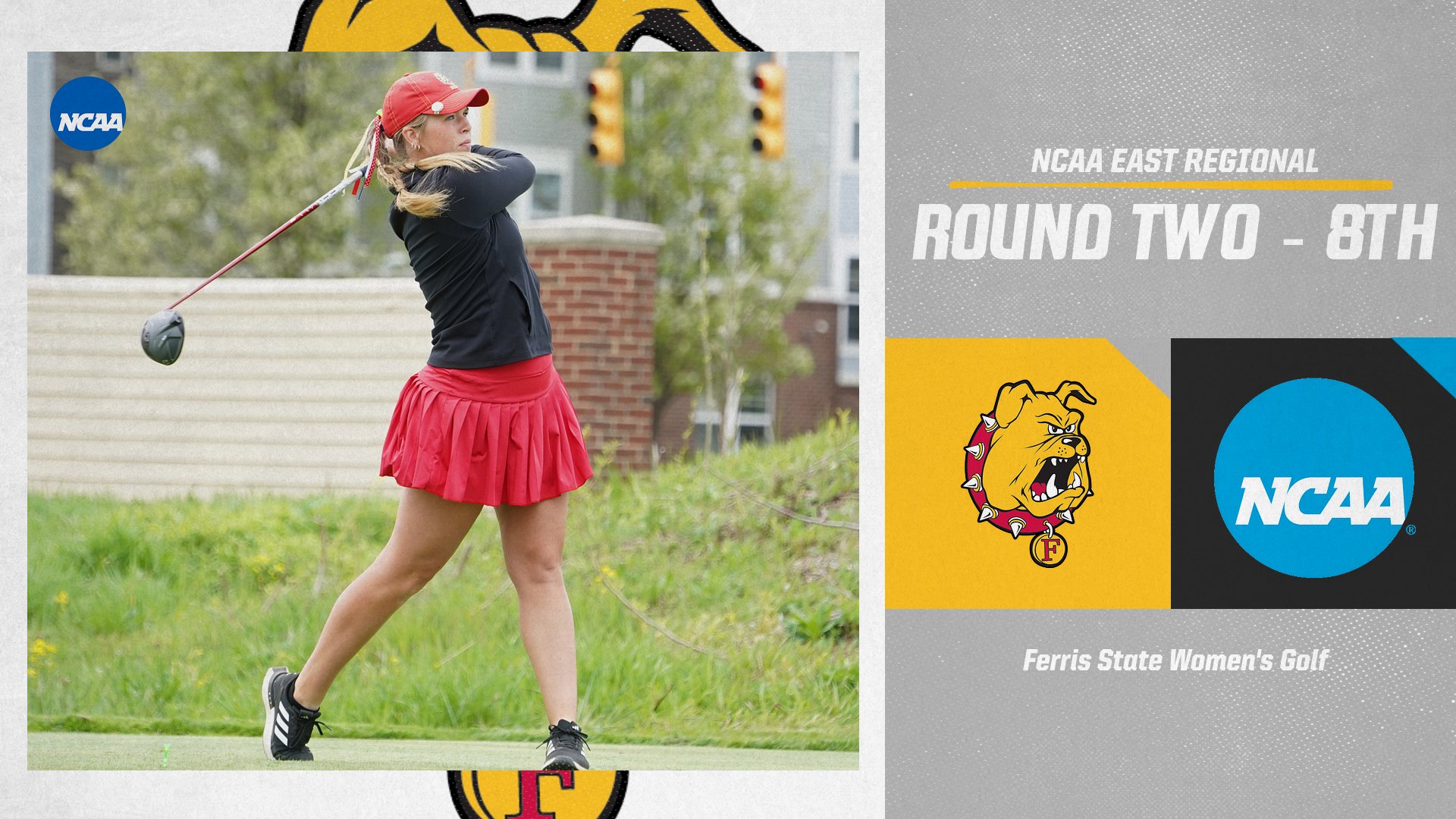 Ferris State Women's Golf Still In Contention After Second Round At NCAA East Region Championships