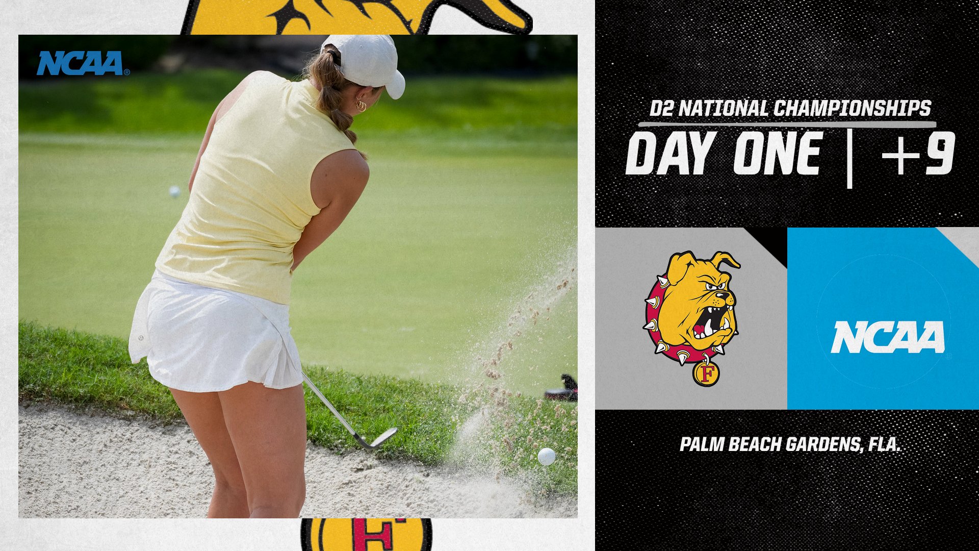 Ferris State Women's Golf Starts Strong Before Weather Halts Play At D2 National Championships
