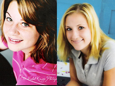 New recruits Katie Syring (left) & Brianne Staley (right)