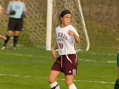 Senior Kara Lovelace's first goal of the season also proved to be the decisive one in Friday's win over Ashland.