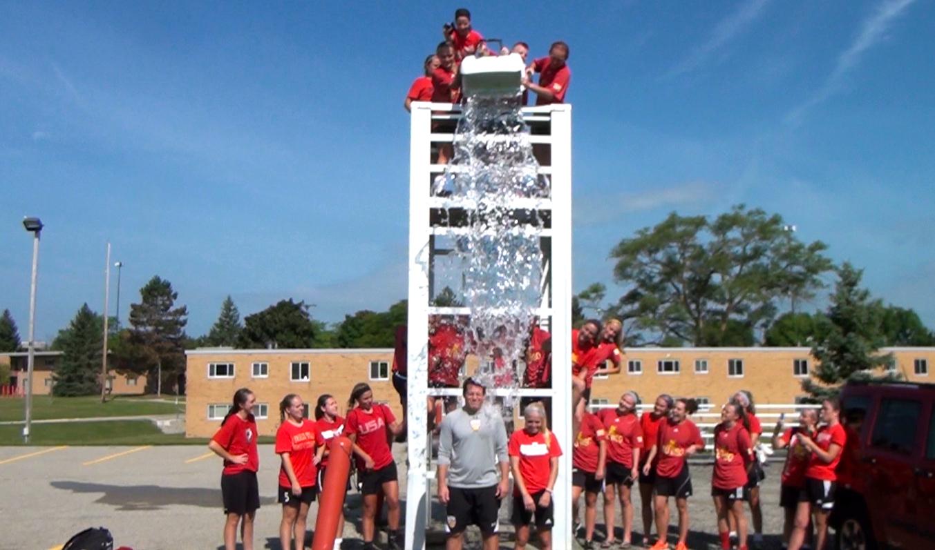 Soccer Ice Bucket Challenge