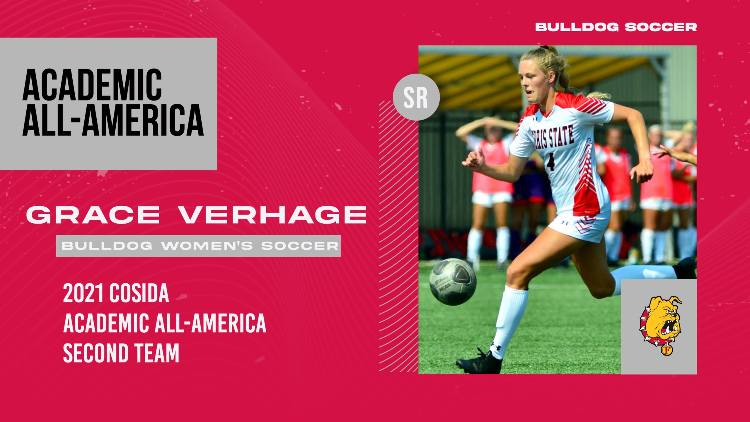 Ferris State's Grace VerHage Tabbed As Academic All-America Choice