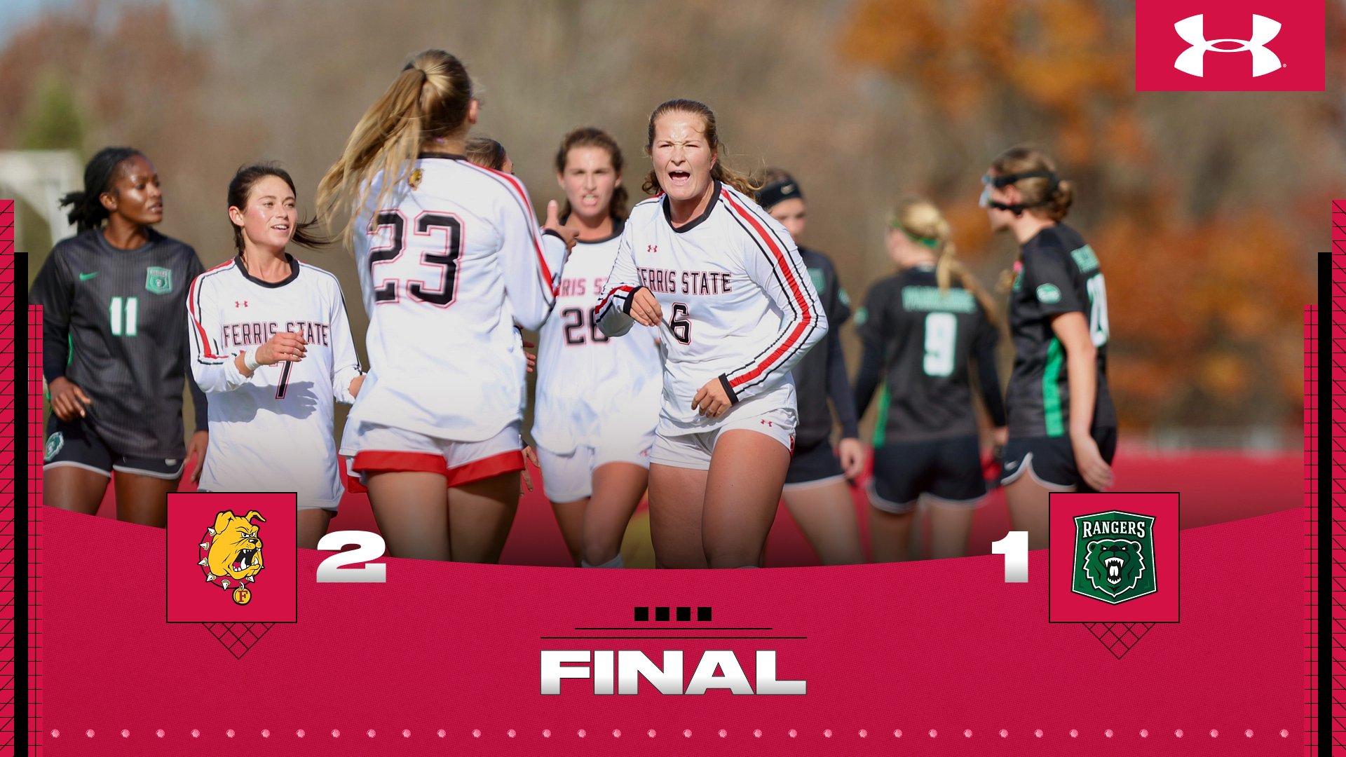 Buckman Scores Twice, Ihrke Stops Eight Shots as Bulldog Soccer Defeats Parkside 2-1