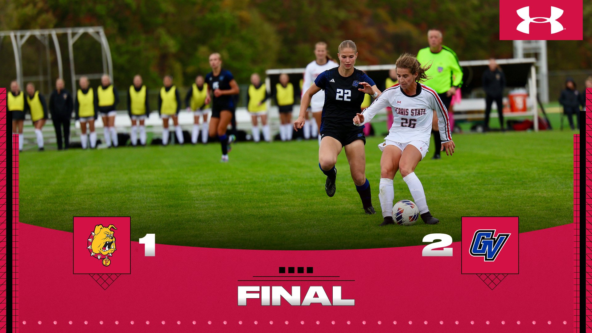 Ferris State Soccer Falls to #4 Grand Valley in Home GLIAC Tilt