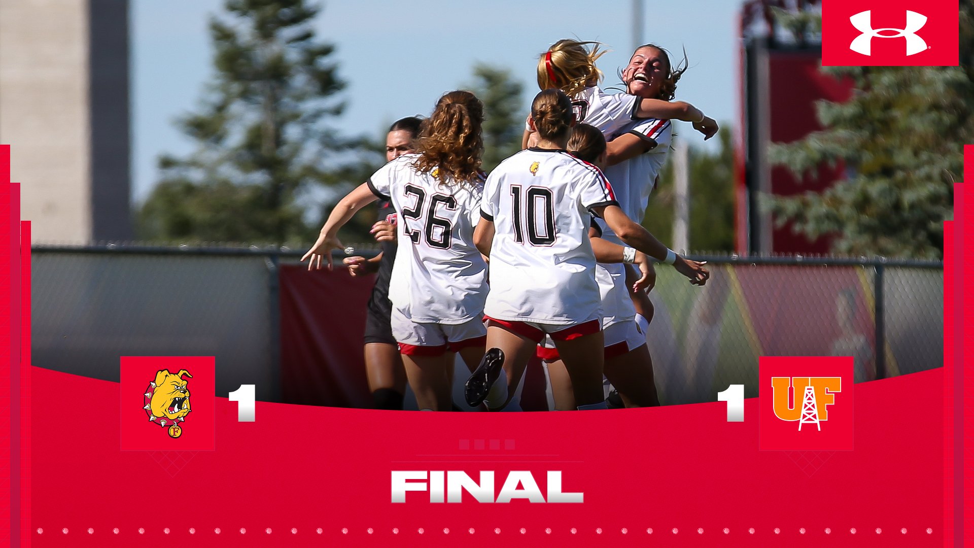 Ferris State Soccer Ties Findlay 1-1 in Road Regional Action