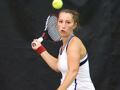 Tiffany Rheynard and the Bulldogs fell to Northwood in Wednesday's match (Photo by Ed Hyde)