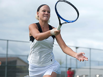 Melissa Flowers and the Bulldogs improved to 6-1 overall with Sunday's victory (FSU Photo Services)