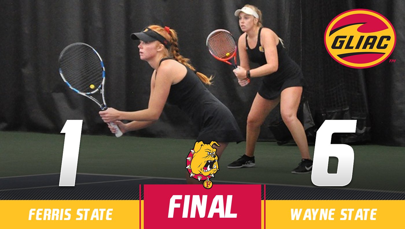Bulldog Women's Tennis Falls In Saturday Road Tilt At Wayne State