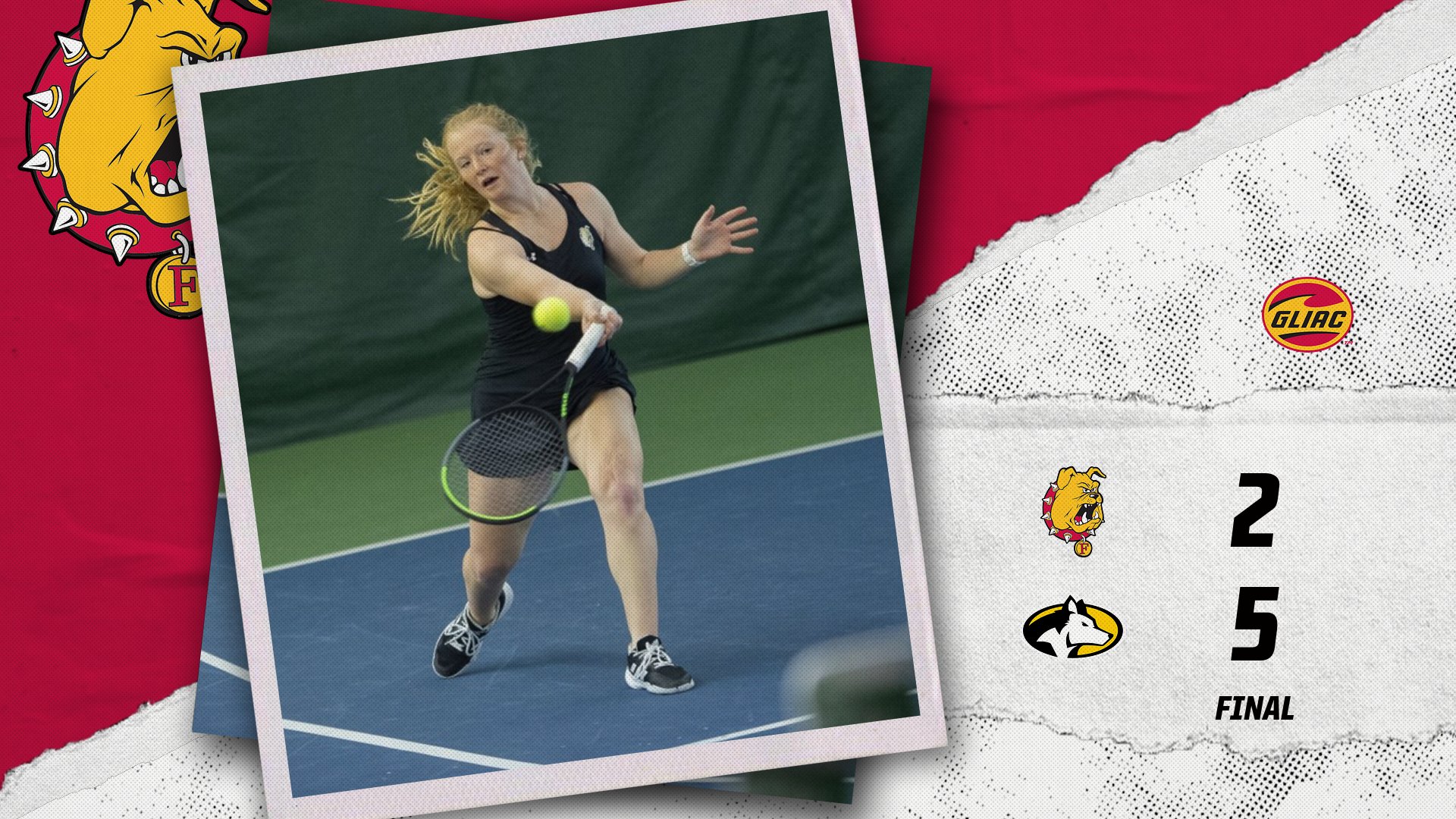 Ferris State Women's Tennis Battles MTU In Setback To Close Out Regular-Season