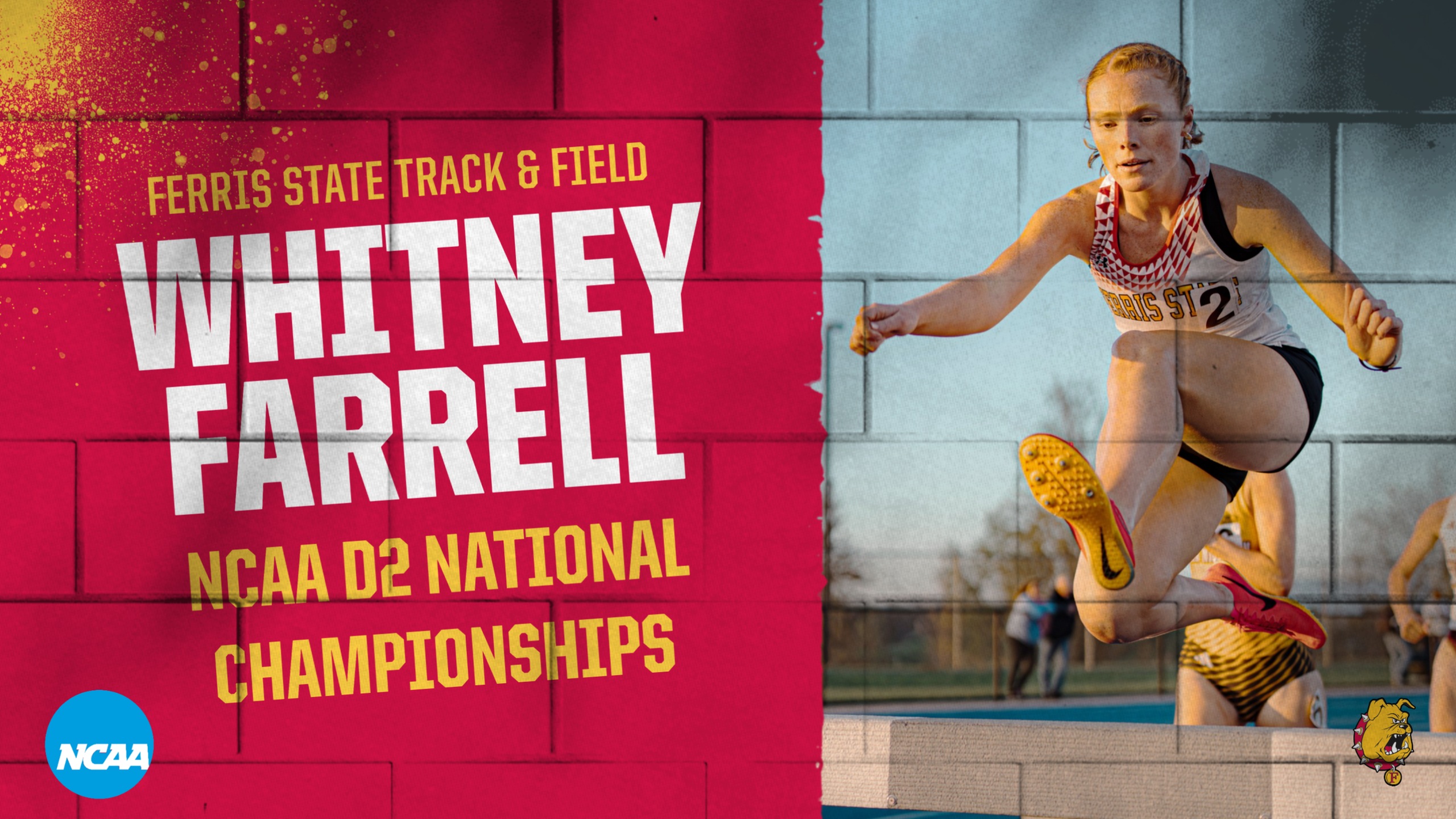FEATURE: Whitney Farrell Caps Outstanding Final Month at Ferris State with Graduation, NCAA Nationals Berth