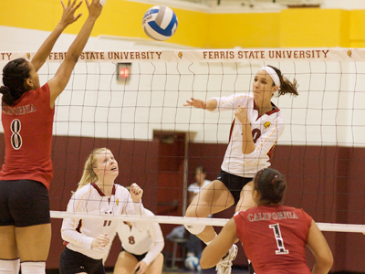 Kristy Gilchrist earned GLIAC Player of the Week honors after helping the Bulldogs to a 3-1 record at last weekend's St. Cloud State Tournament.