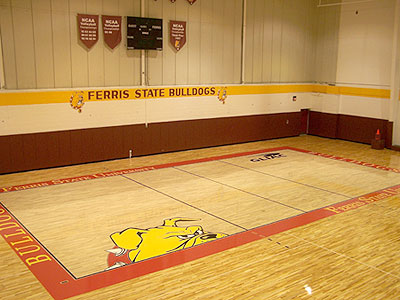 Volleyball Arena Undergoes A Makeover