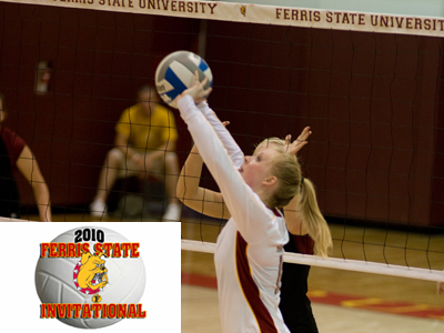 Sophomore setter Samantha Fordyce compiled a match-high 26 assists and five aces in the Bulldogs' season-opening win.  (Photo by Ed Hyde)