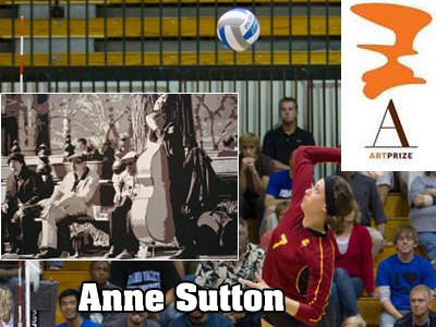 Women's Volleyball Student-Athlete Showcasing Her Artistic Talents