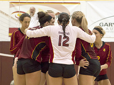 Ferris State Volleyball Moves Up To 17th