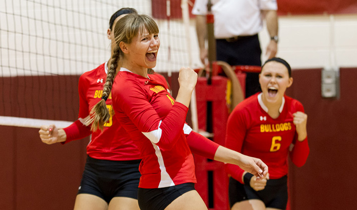 #18 Bulldogs Sweep Metro State To Cap Perfect Opening Weekend