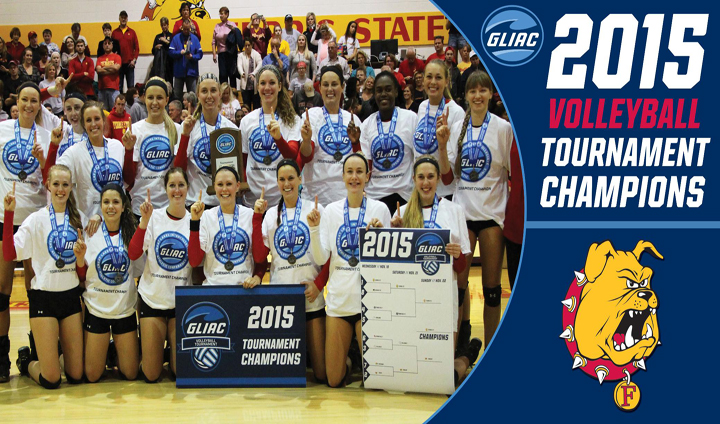 Ferris State Volleyball Captures Second-Straight GLIAC Tournament Championship