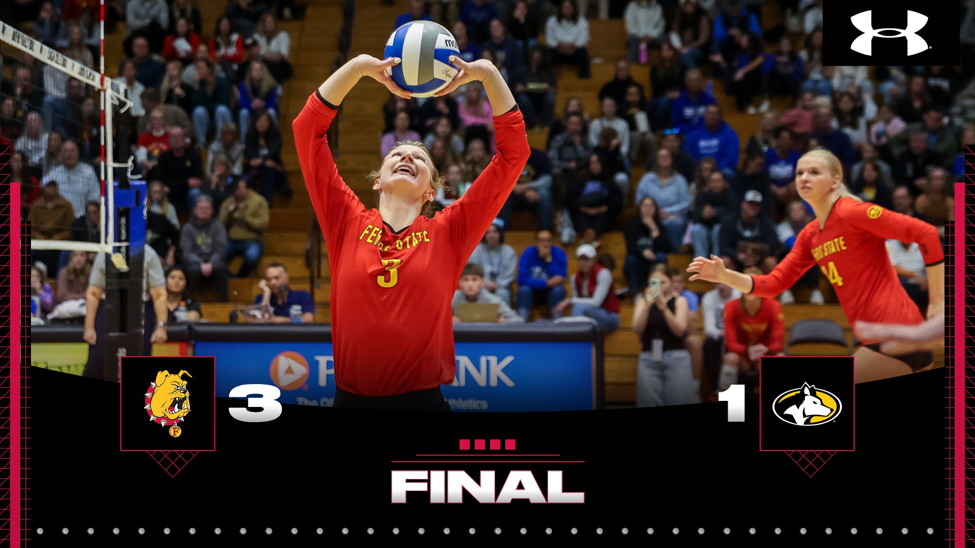 FSU Volleyball Beats Michigan Tech To Cap Weekend Split In Upper Peninsula