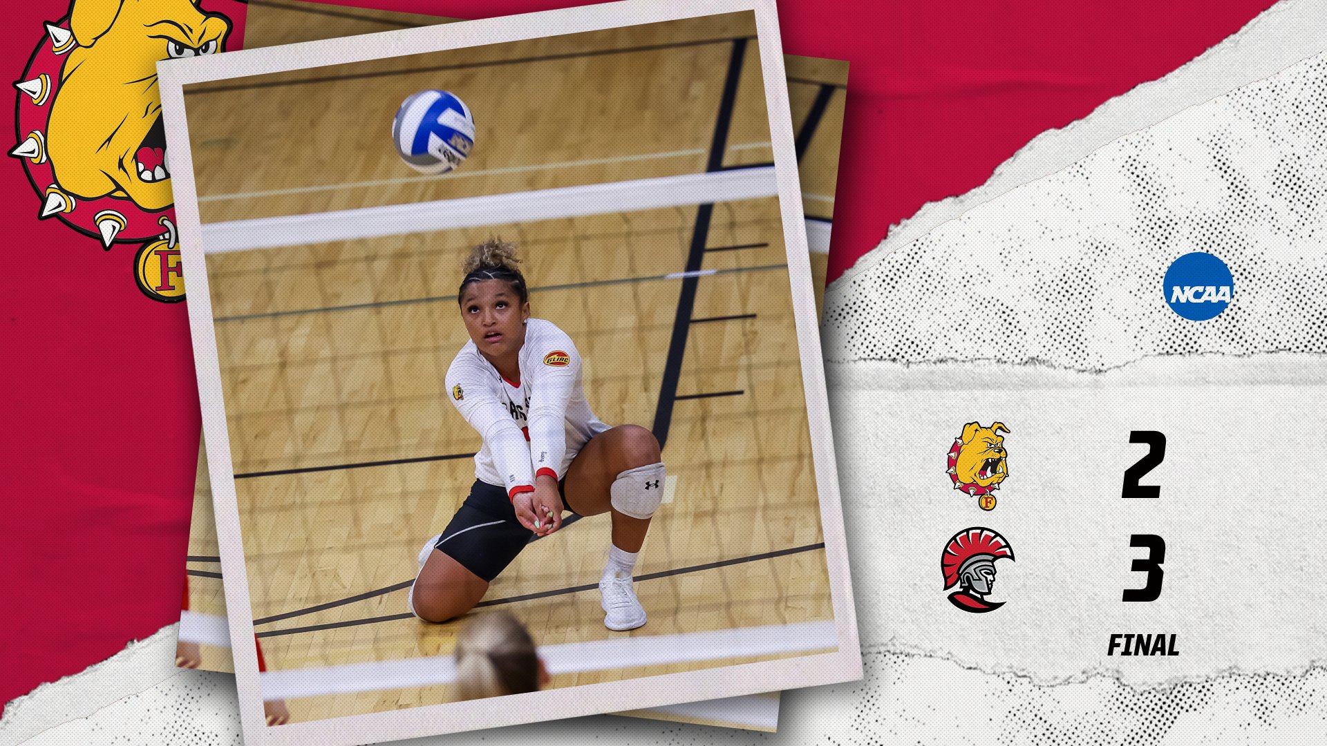 Ferris State Pushes #1 Tampa To The Limit In Five-Set Setback At D2 Elite Eight